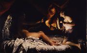 Giuseppe Maria Crespi Amore e Psiche oil on canvas